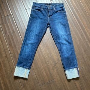 Joe’s Cuffed cropped jeans